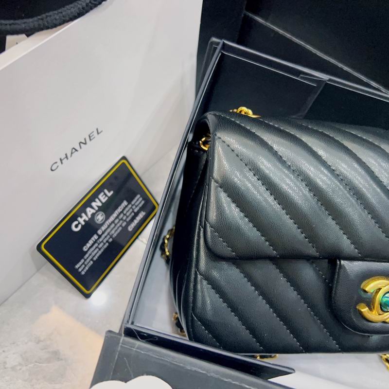 Chanel 羊皮20cm CN (3)