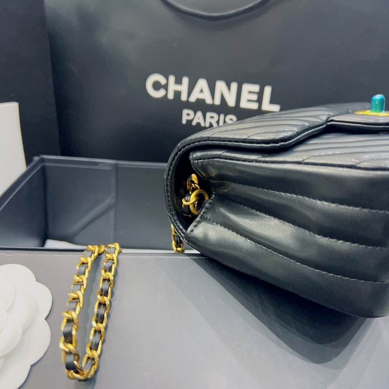 Chanel 羊皮20cm CN (4)