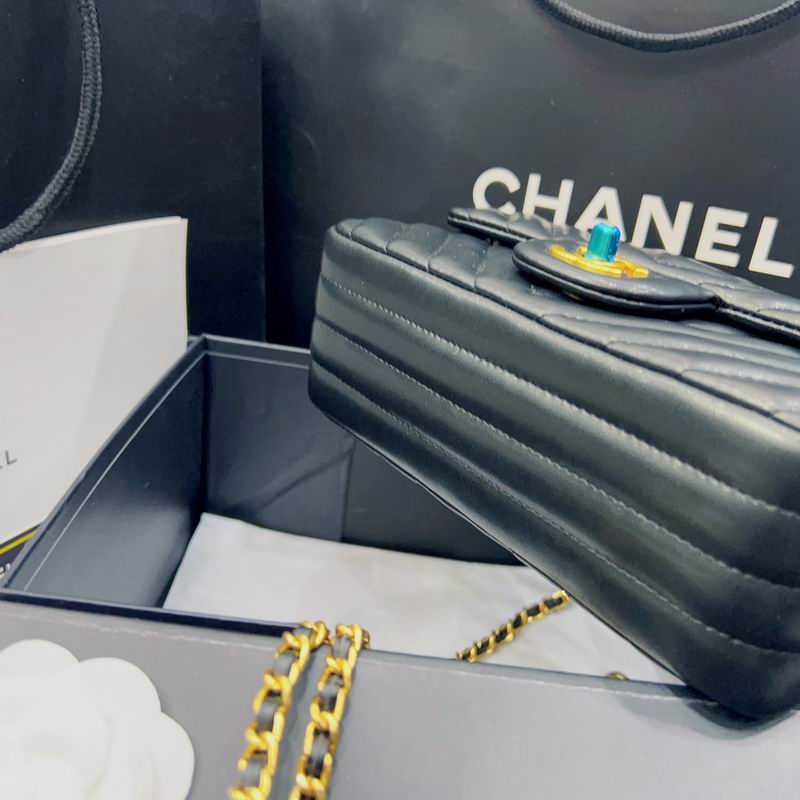 Chanel 羊皮20cm CN (8)