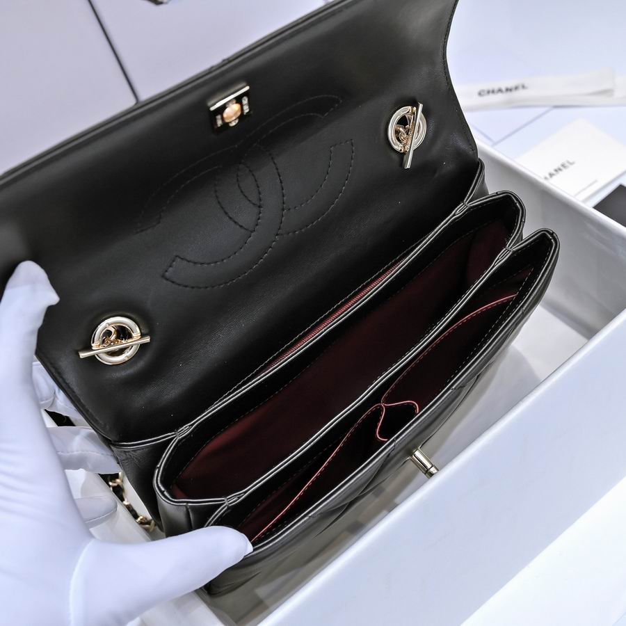 Chanel 19ss AS92236 25x12x17cm AL02 (8)