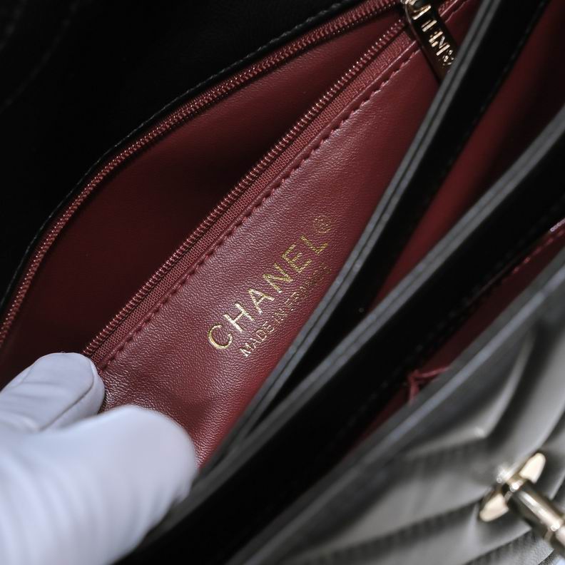 Chanel 19ss AS92236 25x12x17cm AL04 (9)