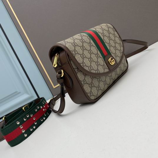 Gucci 米色-乌木色23x17x7cm ww (4)
