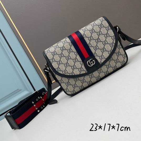 Gucci 米色-乌木色23x17x7cm ww (9)
