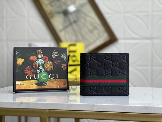 Gucci 138042啡色压花11x9cm zy (3)