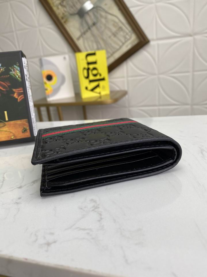 Gucci 138042啡色压花11x9cm zy (4)