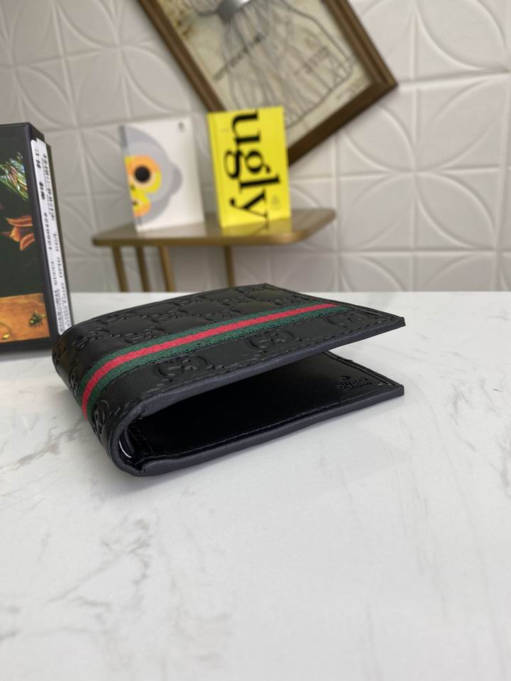 Gucci 138042啡色压花11x9cm zy (5)