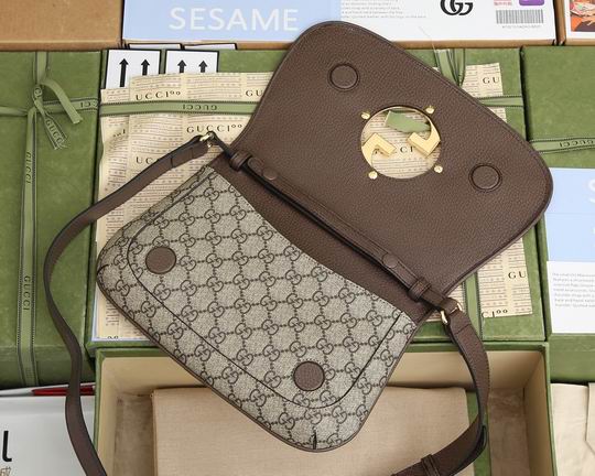 Gucci 699268啡棕 28x16x4cm ww (9)