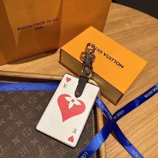 lv keyring 扑克牌