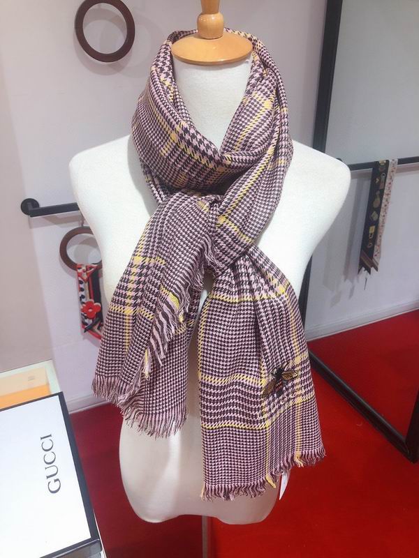 Gucci Scarf 90X200cm 100%羊绒 E060504