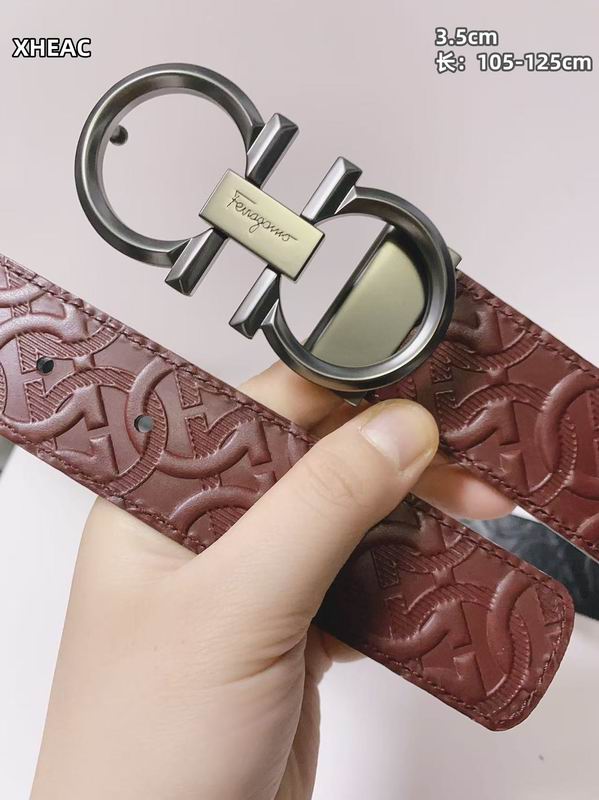 Ferragamo belt 35mmX105-125cm 8L86