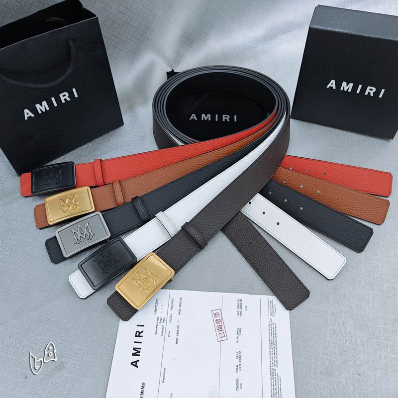 Amiri belt 38mmX90-125cm lb88