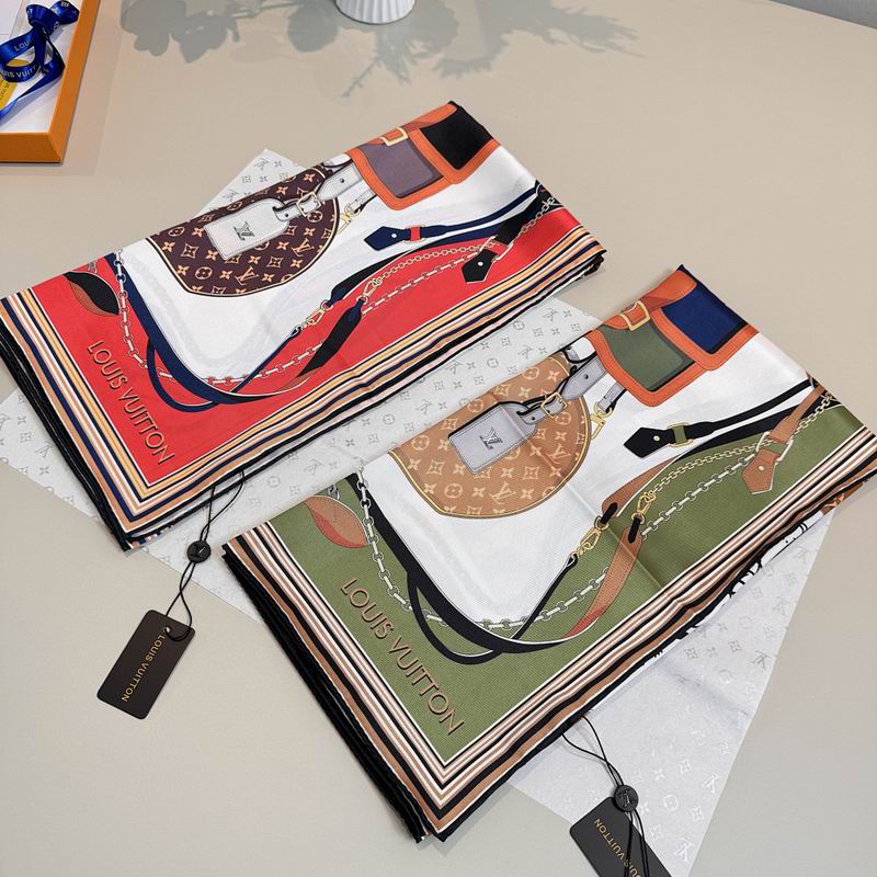LV silk scarf hm
