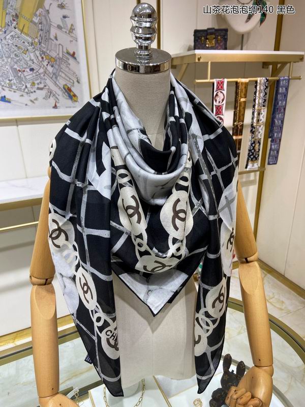Chanel silk scarf 其他尺寸