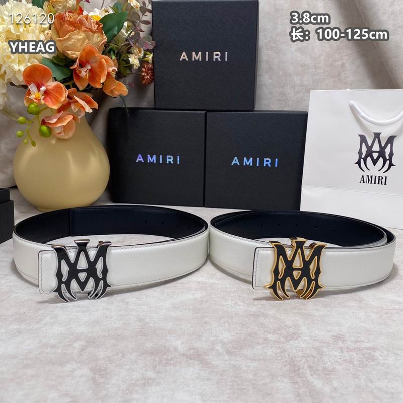 Amiri belt 38mmX100-125cm 8L14