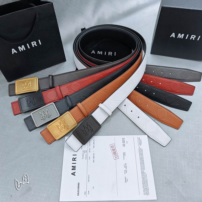 Amiri belt 38mmX90-125cm lb85