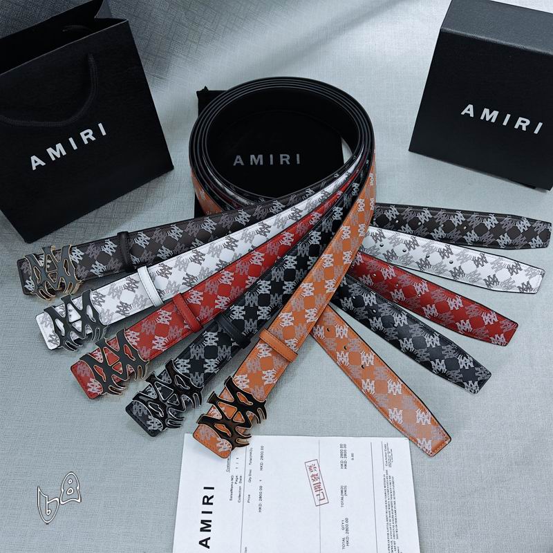 Amiri belt 38mmX90-125cm lb90