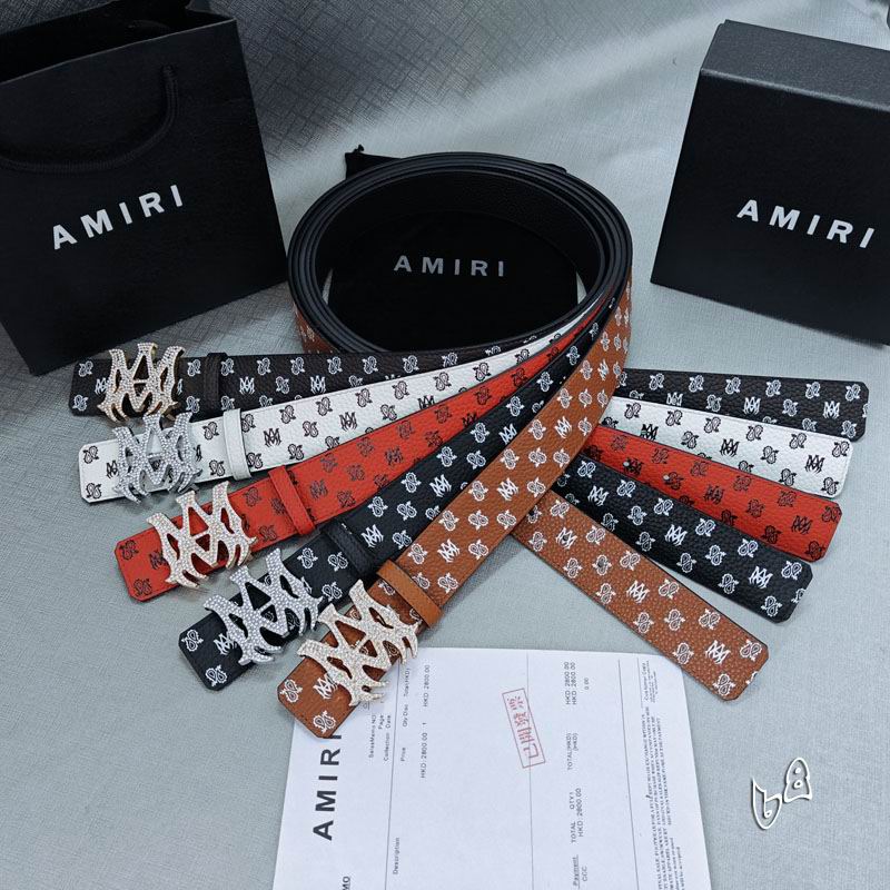 Amiri belt 38mmX90-125cm lb55