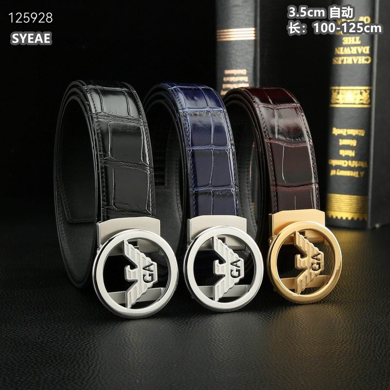 Armani belt 35mmX100-125cm 8L11