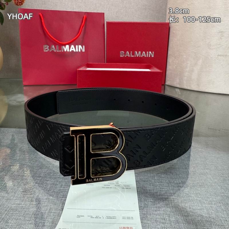 Balmain belt 38mmX100-125cm 8L07