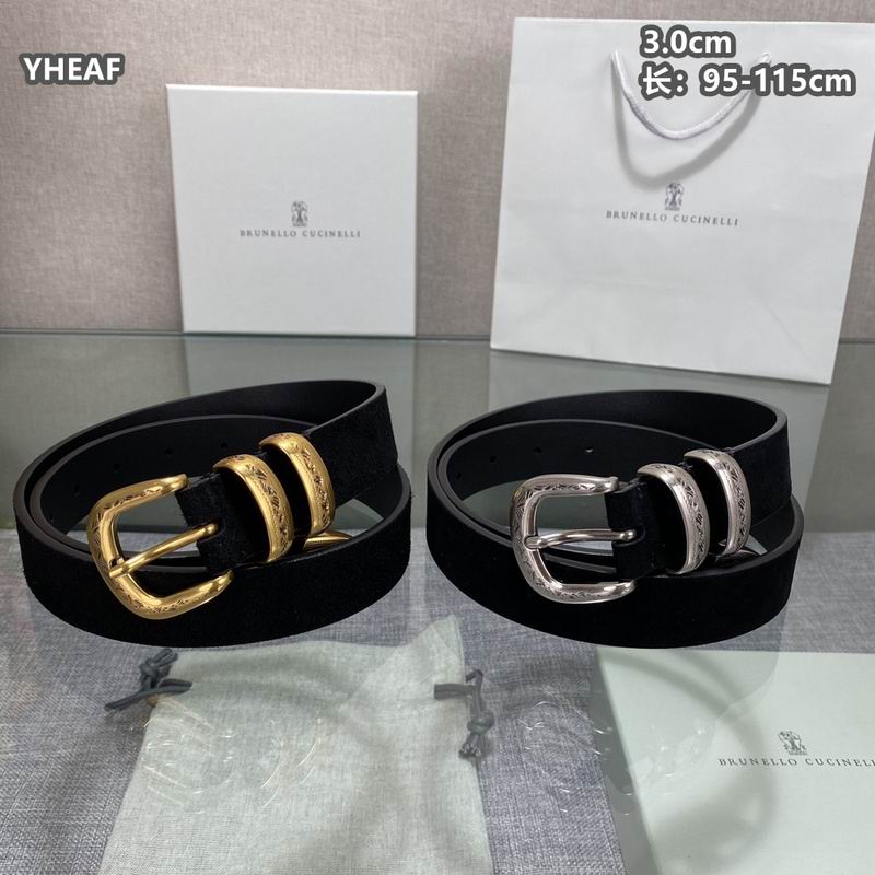 Brunello Cucinelli belt 30mmX95-115cm 8L07