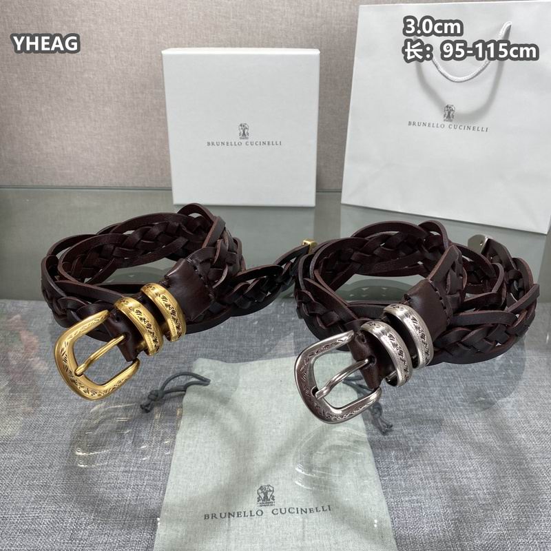Brunello Cucinelli belt 30mmX95-115cm 8L05