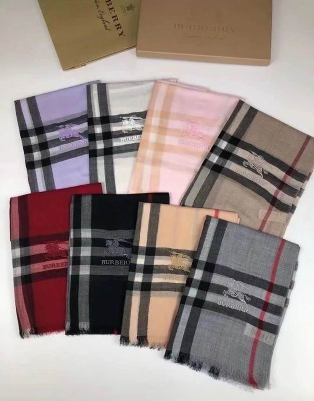Burberry Scarf 100X200cm 100%羊绒 E071127