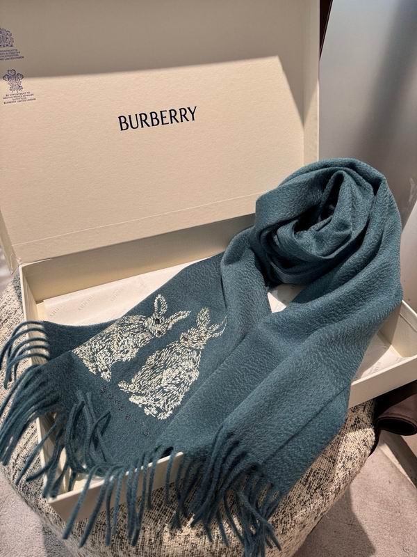 Burberry scarf 30X180cm 100%羊绒 E122125