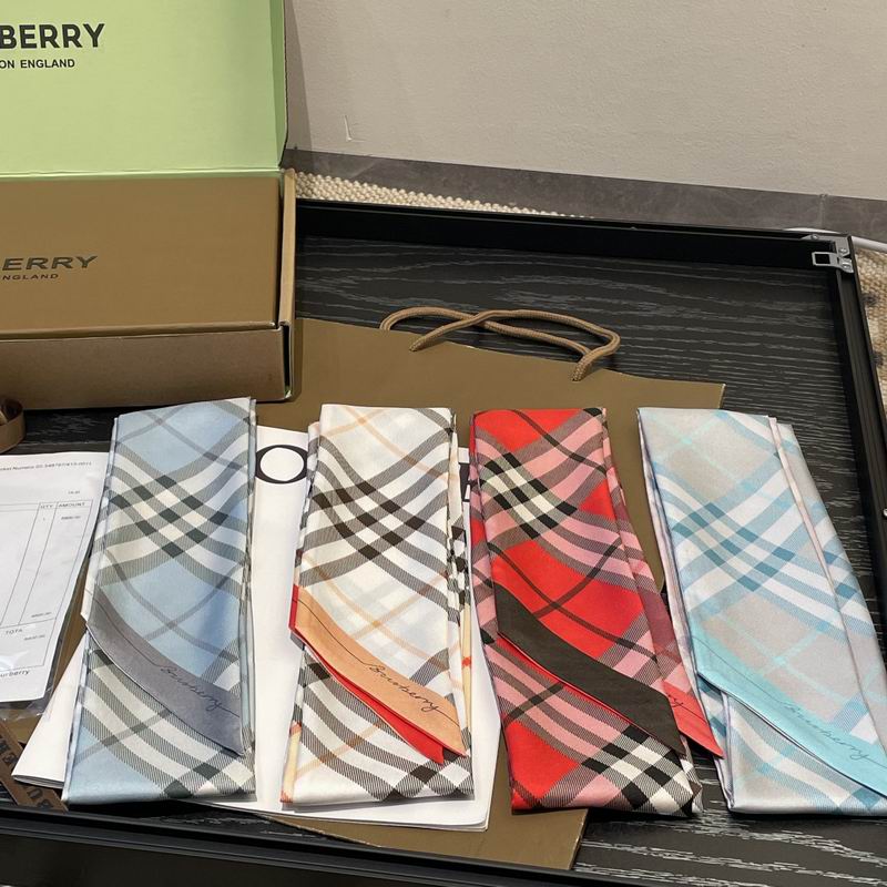 Burberry silk ribbon 180X8cm E030711