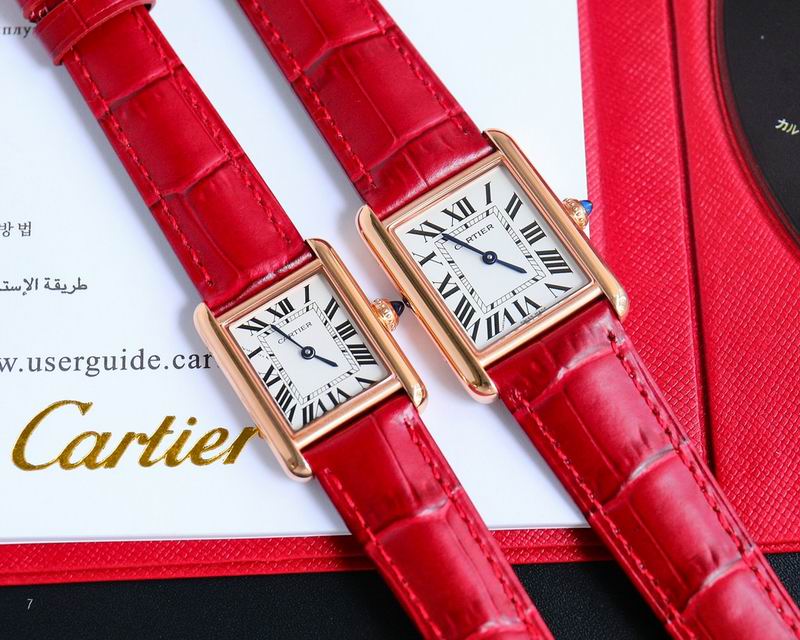 Cartier M33.7X25.5mm S29.5X22mm 022506
