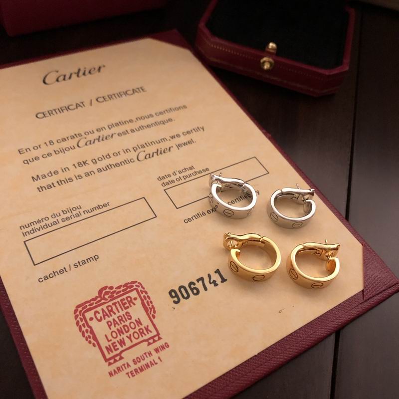 Cartier earring 09yxq01