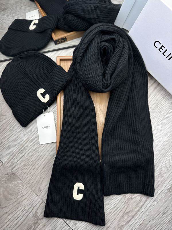 Celine Scarf Hat hm01