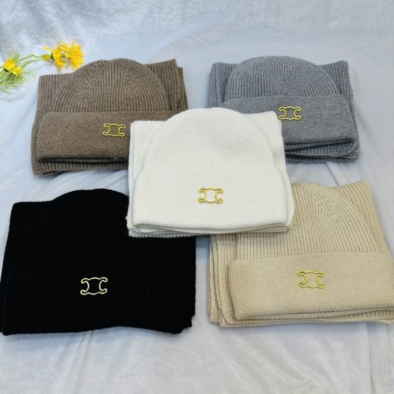 Celine Scarf Hat hm13