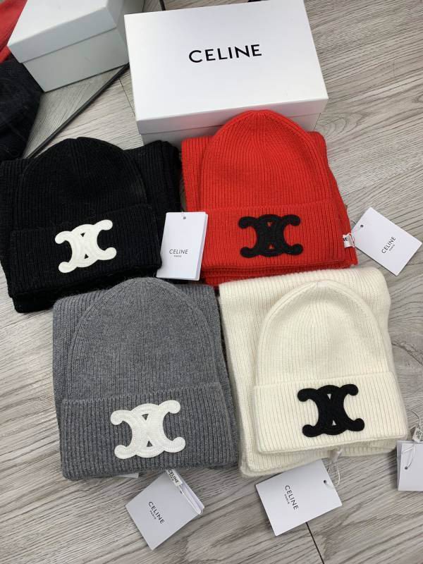Celine Scarf Hat hm09