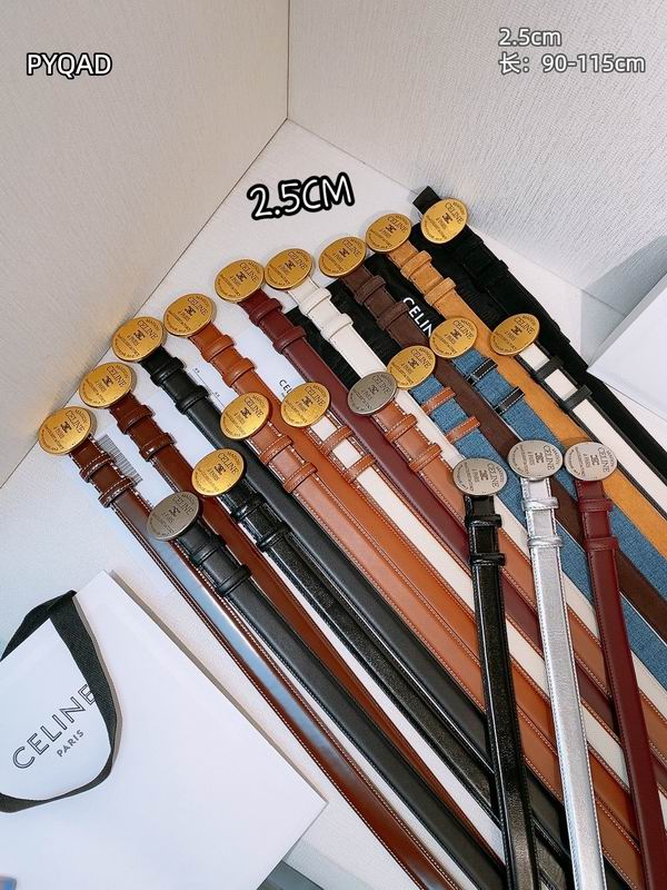 Celine belt 25mmX90-115cm 8L45