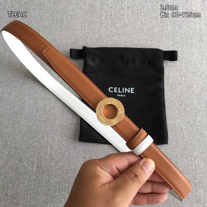 Celine belt 25mmX90-115cm 8L46