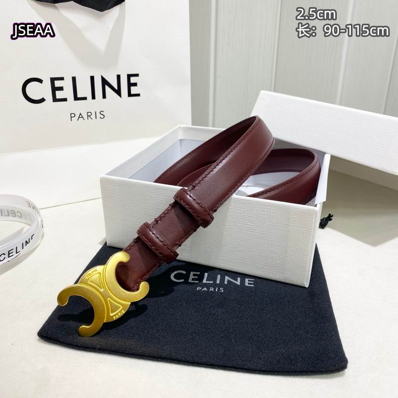 Celine belt 25mmX90-115cm 8L37