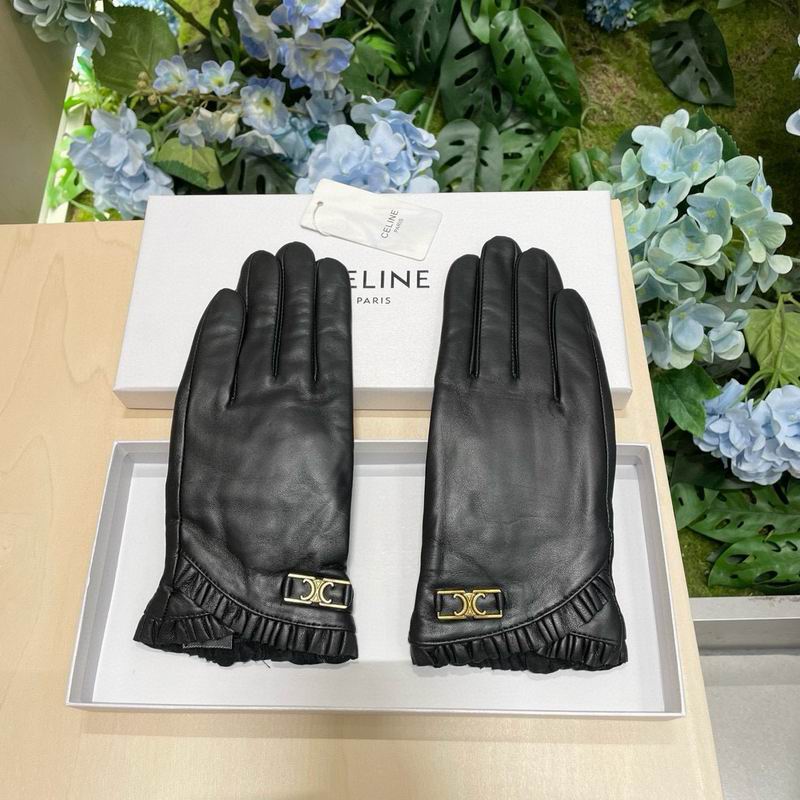 Celine Gloves M L 111109