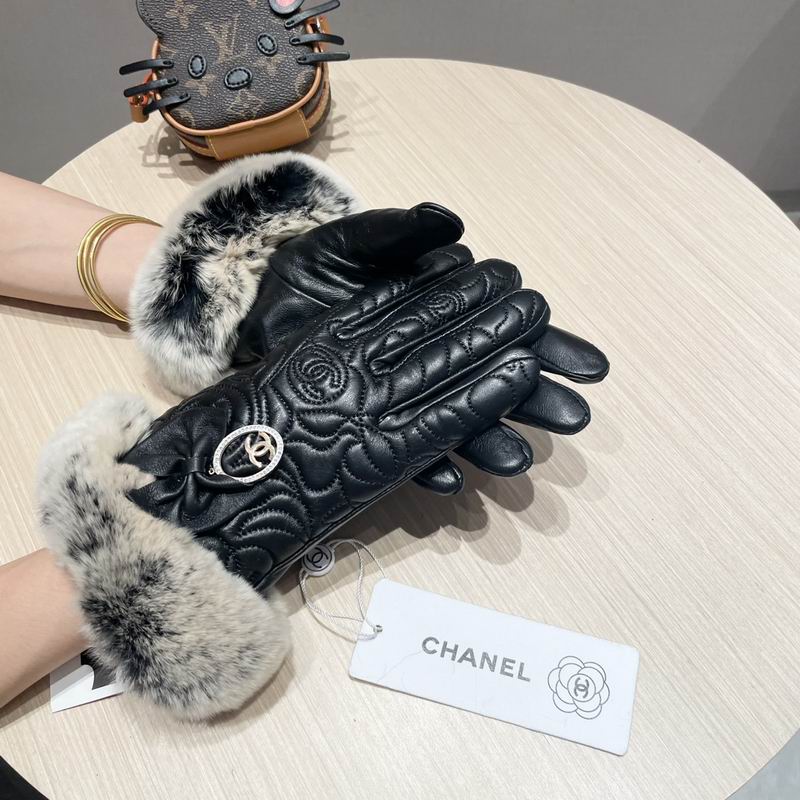 Chanel Gloves M L 121342