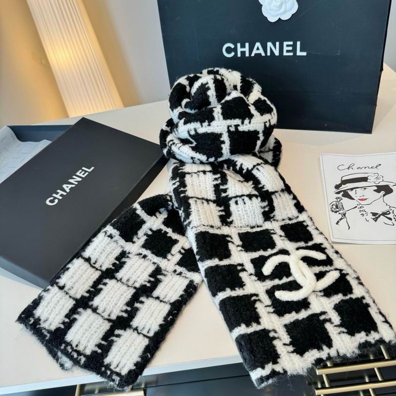 Chanel Scarf 30X180cm E111020
