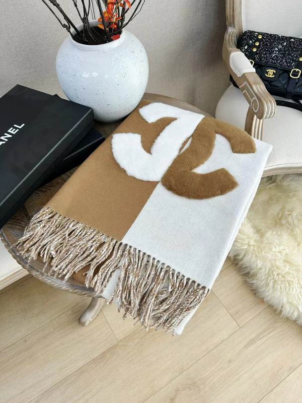Chanel Scarf 70X200cm E121293