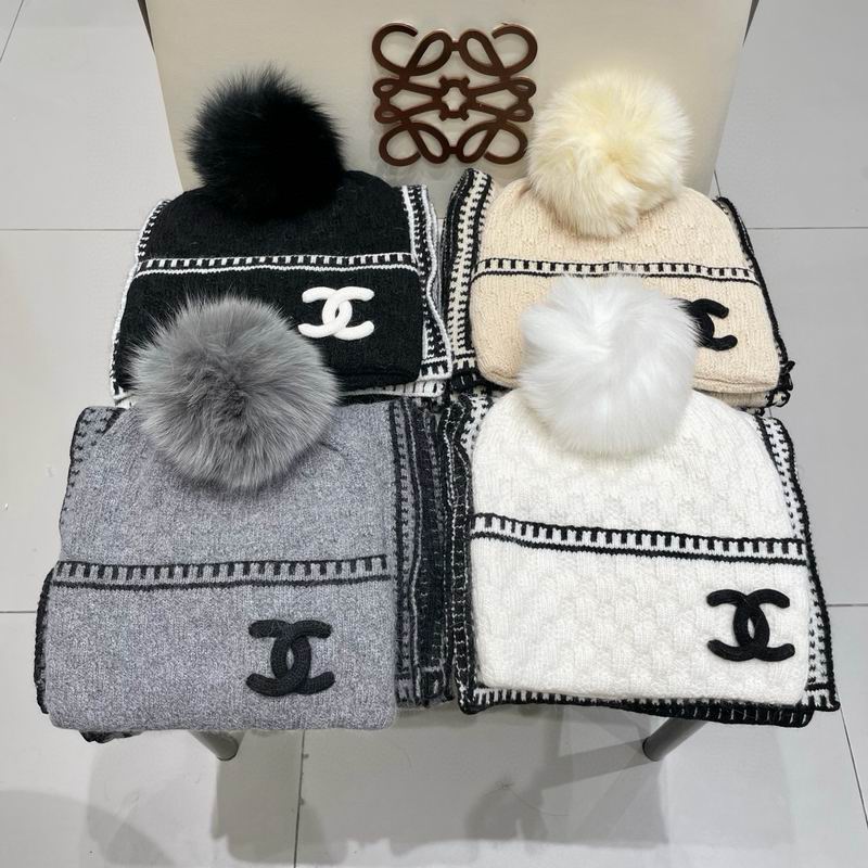 Chanel Scarf Hat 020102