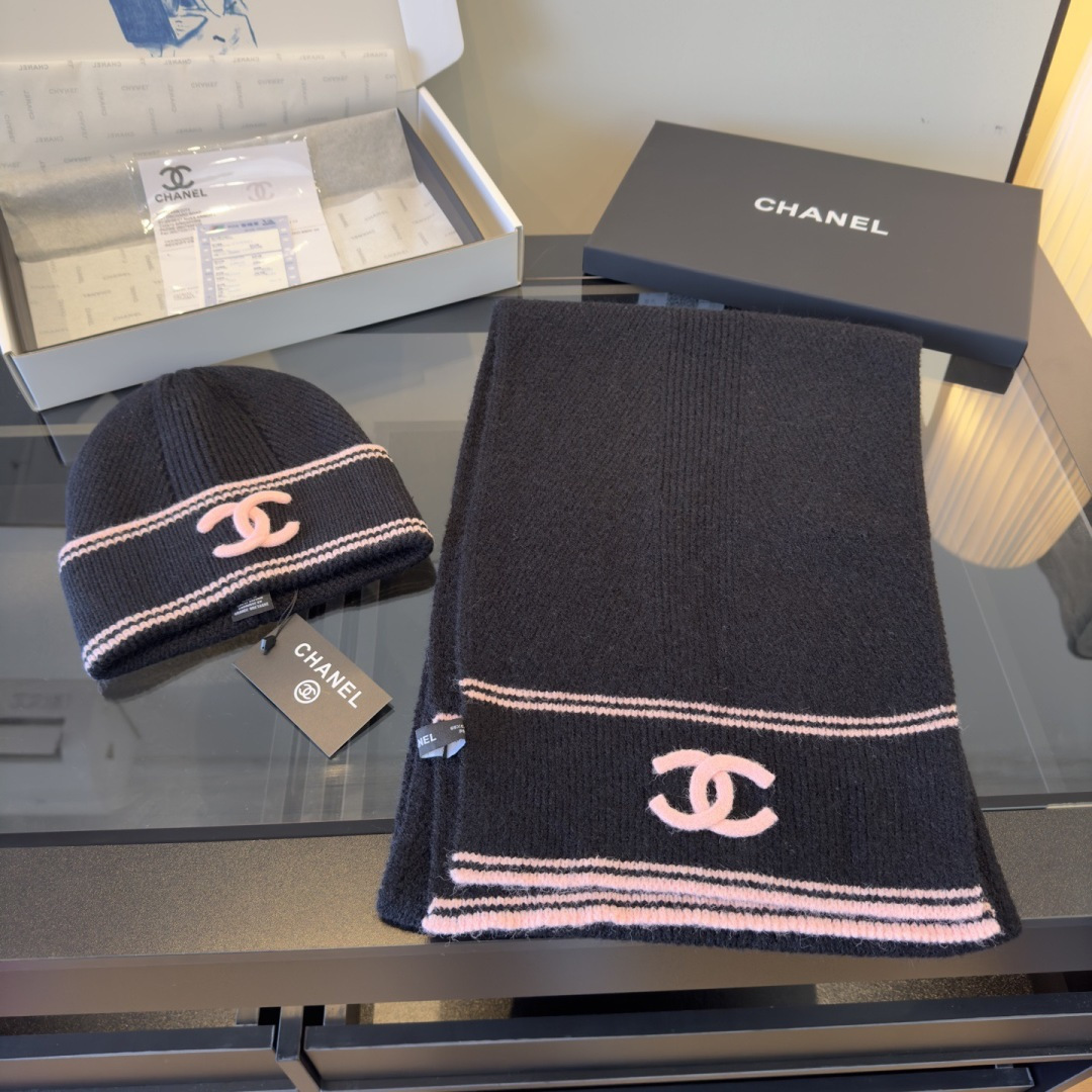 Chanel Scarf Hat 122505
