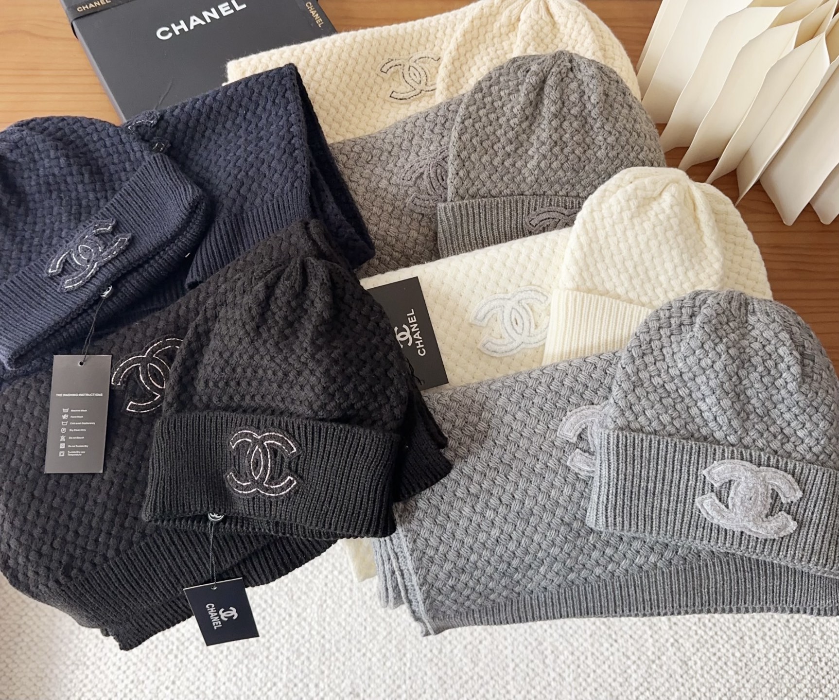 Chanel Scarf Hat 122507