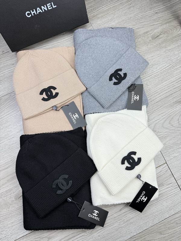 Chanel Scarf Hat  dx32