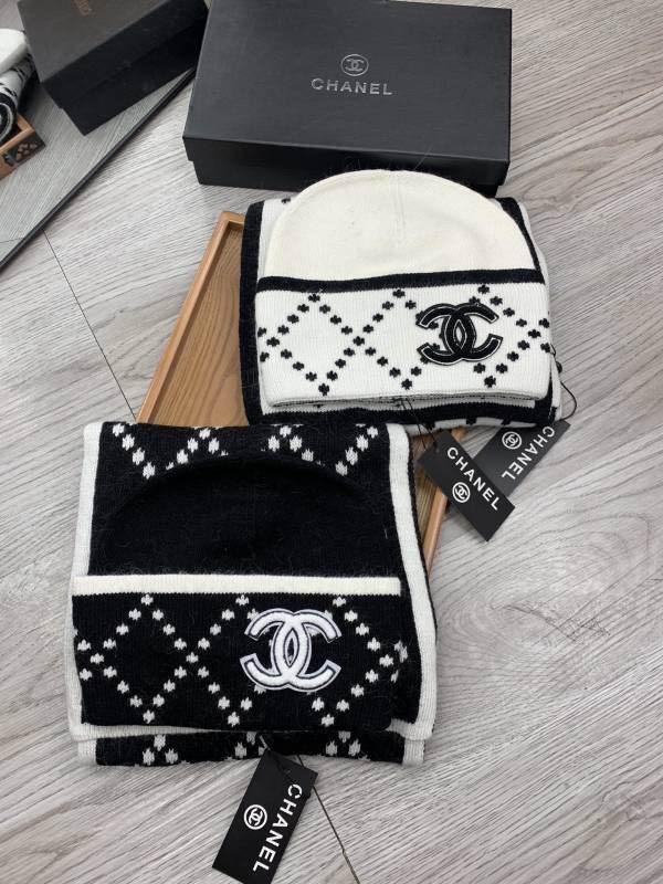 Chanel Scarf Hat hm15