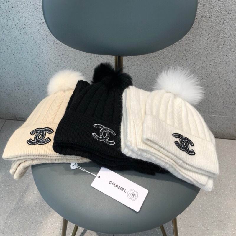 Chanel Scarf Hat hm06