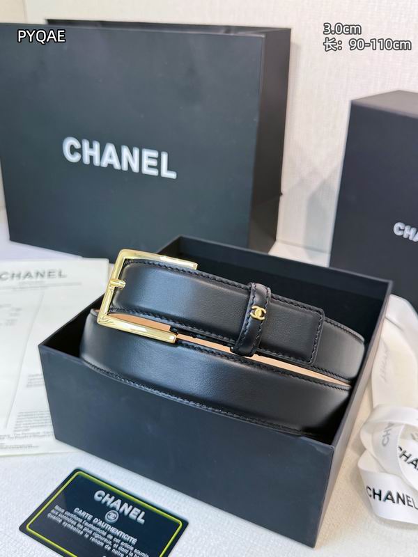 Chanel belt 30mmX90-110cm 8L24