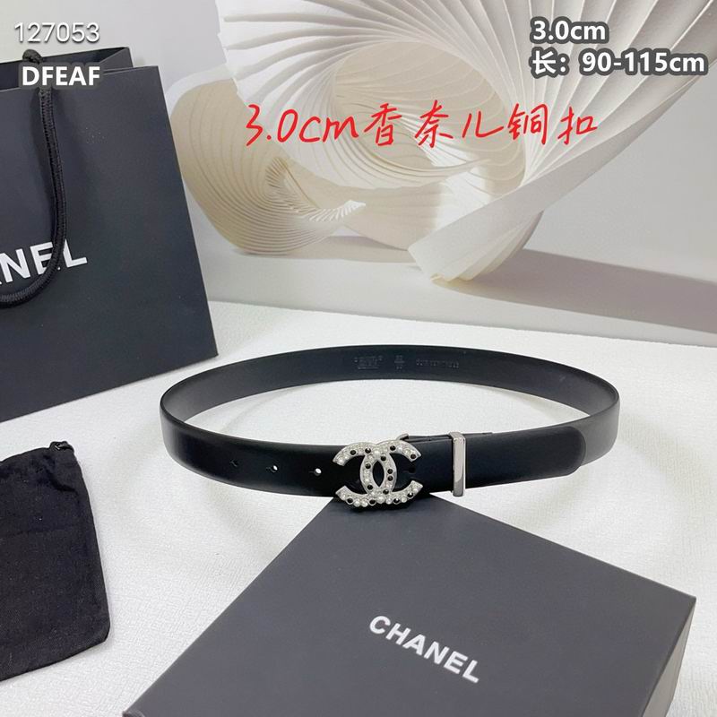 Chanel belt 30mmX90-115cm 8L32