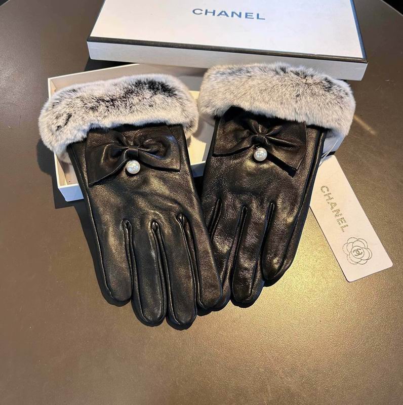Chanel Gloves M L 091022