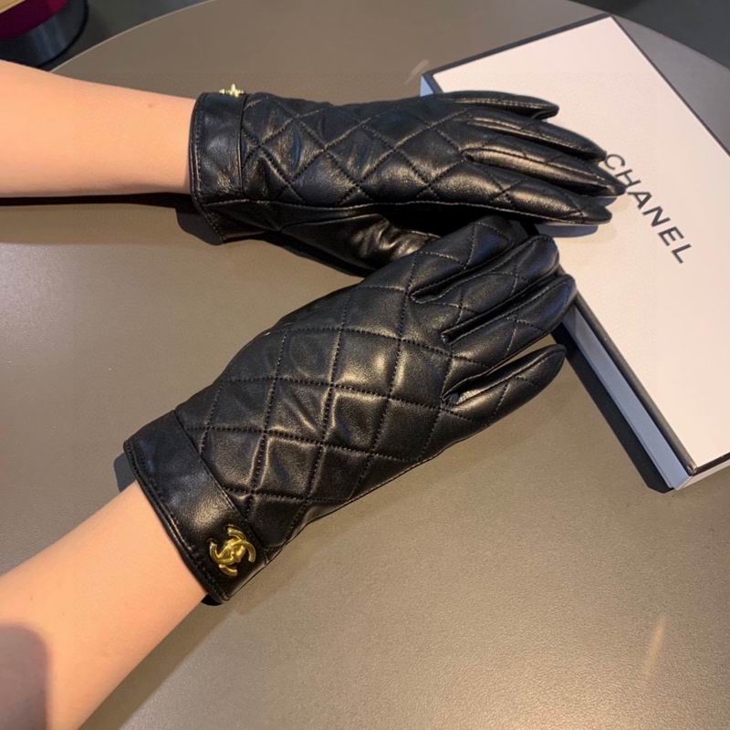 Chanel Gloves M L 091081